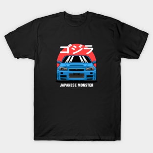 Nissan Skyline R34 "Japanese Monster" T-Shirt